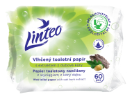 Linteo Vlhčený toaletný papier s dubovou kôrou 60ks - cena, srovnání