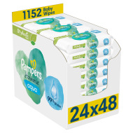 Pampers Harmonie Aqua Plastic Free 24x48ks - cena, srovnání