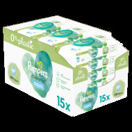 Pampers Harmonie Aqua Plastic Free 15x48ks - cena, srovnání