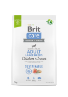 Brit Care Dog Sustainable Adult Large Breed 3kg - cena, srovnání