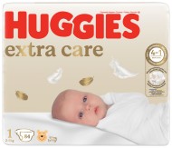 Huggies Extra Care Soft 1 2-5kg 84ks - cena, srovnání