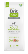 Brit Care Dog Sustainable Adult Medium Breed 12kg - cena, srovnání