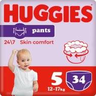 Huggies Pants Jumbo 5 12-17kg 34ks - cena, srovnání
