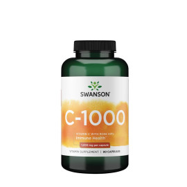 Swanson Vitamín C + Extrakt zo šípok 90tbl