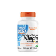 Doctor's Best Sustained-Release Niacin with niaXtend 120tbl - cena, srovnání