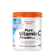 Doctor's Best Pure Vitamin C Powder with Q-C 250g - cena, srovnání