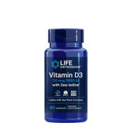 Life Extension Vitamin D3 with Sea-Iodine 60tbl - cena, srovnání