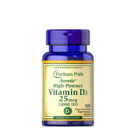 Puritan's Pride Vitamin D3 1000 IU 100tbl