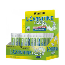 Weider L-Carnitine Liquid 20x25ml