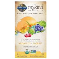Garden Of Life Mykind Organics Chewable Vegan D3 30tbl - cena, srovnání
