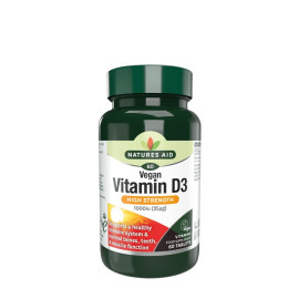 Natures Aid Vitamin D3 1000 IU 60tbl