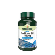 Natures Aid Cod Liver Oil 1000mg 90tbl - cena, srovnání