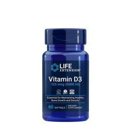 Life Extension Vitamin D3 5000 IU 60tbl