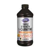 Now Foods L-Carnitine Triple Strength Liquid 473ml - cena, srovnání