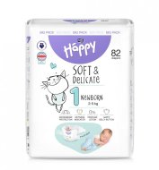Bella Happy Soft&Delicate New Born 2-5kg 82ks - cena, srovnání