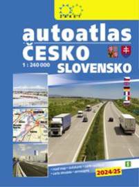 Autoatlas Česká republika Slovenská republika 1:240 000