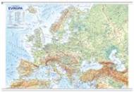 Evropa nástěnná obecně zeměpisná mapa - cena, srovnání