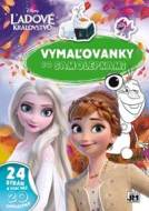 Vymaľovanky so samolepkami - Ľadové kráľovstvo (A4) - cena, srovnání