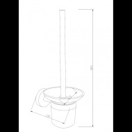 Mexen WC kefa Loft 7012650-00 - cena, srovnání