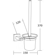 Mexen WC kefa Vane 7020950-00