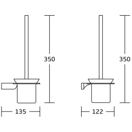 Mexen WC kefa Rino 7027050-50