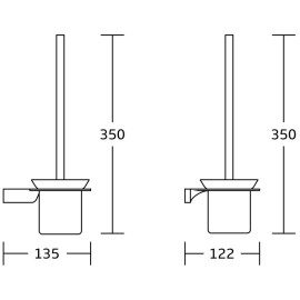 Mexen WC kefa Rino 7027050-70