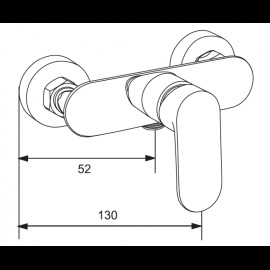 Mexen Milo 71340-50 sprchová batéria