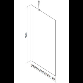 Mexen Cube vaňa 170x80cm 550517080X9510007077