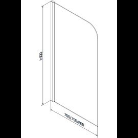 Mexen Cube vaňa 180x80cm 550518080X9007017000