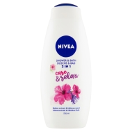 Nivea Care & Relax Shower & Bath 750ml - cena, srovnání