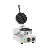 Royal Catering Vaflovač - 1 x 1.300 wattov - okrúhly - cena, srovnání