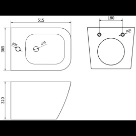 Mexen bidet Madox 35155161