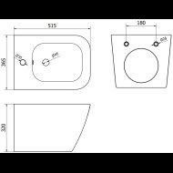 Mexen bidet Madox 35155161 - cena, srovnání