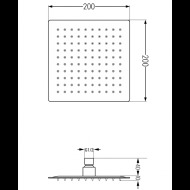 Mexen Slim 79120-00 sprcha - cena, srovnání