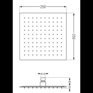 Mexen Slim 79125-00 sprcha - cena, srovnání