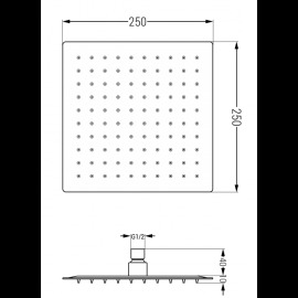 Mexen Slim 79125-60 sprcha