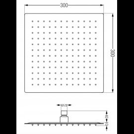 Mexen Slim 79130-66 sprcha