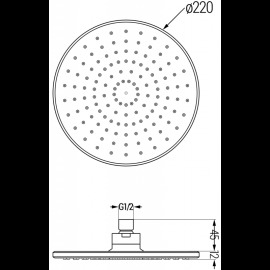 Mexen D-40 79740-70 sprcha