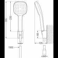 Mexen R-33 785335052-00 sprchový set - cena, srovnání