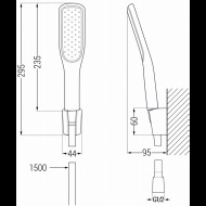 Mexen R-49 785495052-25 sprchový set - cena, srovnání