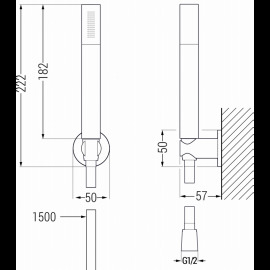 Mexen R-70 785705051-66 sprchový set