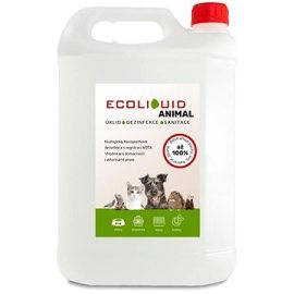 Ecoliquid ANIMAL Dezinfekcia a čistenie potrieb pre domácich miláčikov 5l