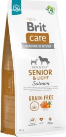 Brit Care Dog Grain-free Senior & Light Salmon 1kg