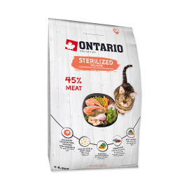 Ontario Cat Sterilised Salmon 6,5kg