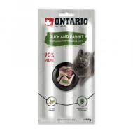 Ontario Stick for cats Duck & Rabbit 15g - cena, srovnání