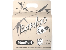 MonPeri Plienky Bamboo eko S 25ks