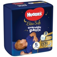 Huggies Elite Soft Pants OVN 5 17ks - cena, srovnání