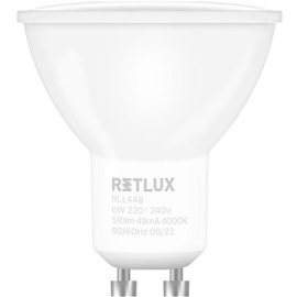 Retlux RLL 448 GU10 zar.3step DIMM 6 W CW