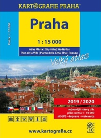Praha - Velký atlas 1 : 15 000