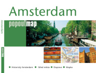 Amsterdam - Kapesní rozkládací mapa - cena, srovnání